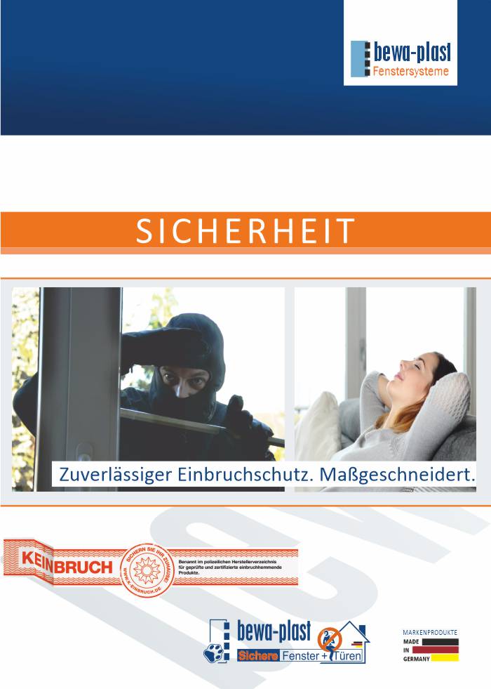 Einbruchschutz Broschüre